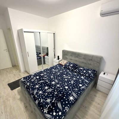 Rental of a new 3-room apartment, 70 m², Chiajna, Sector 6, Bucharest, Romania